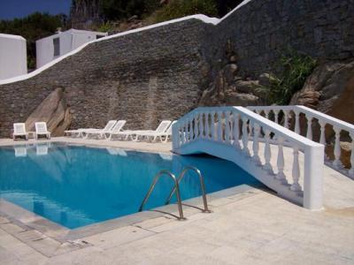 Alex Hotel Tourlos Buitenkant foto